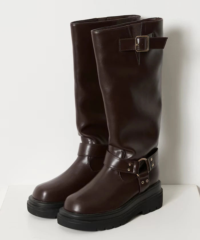 Long Engineer Boots