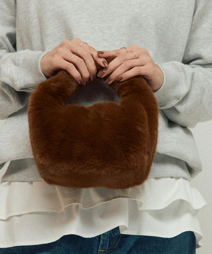 Faux Fur Handbag