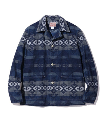 NATIVE AMERICAN COTTON JACQUARD JACKET