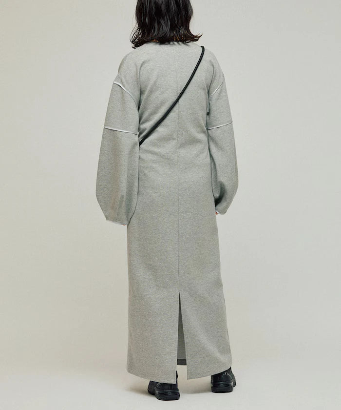Cocoon Sleeve Damboru Sweat One-Piece / Spindle