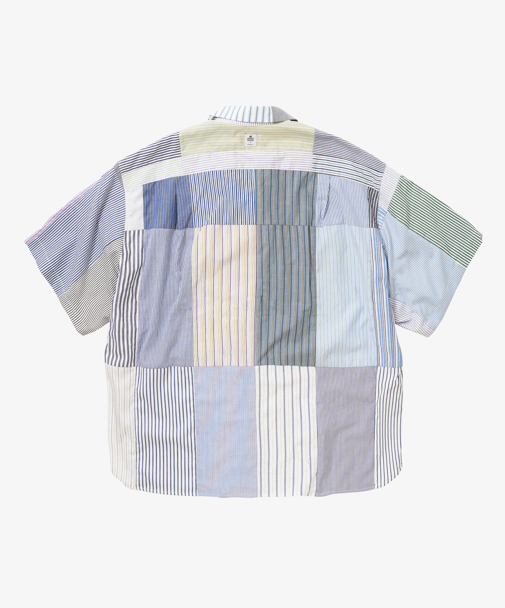overshirt short sleeve stripe eleven