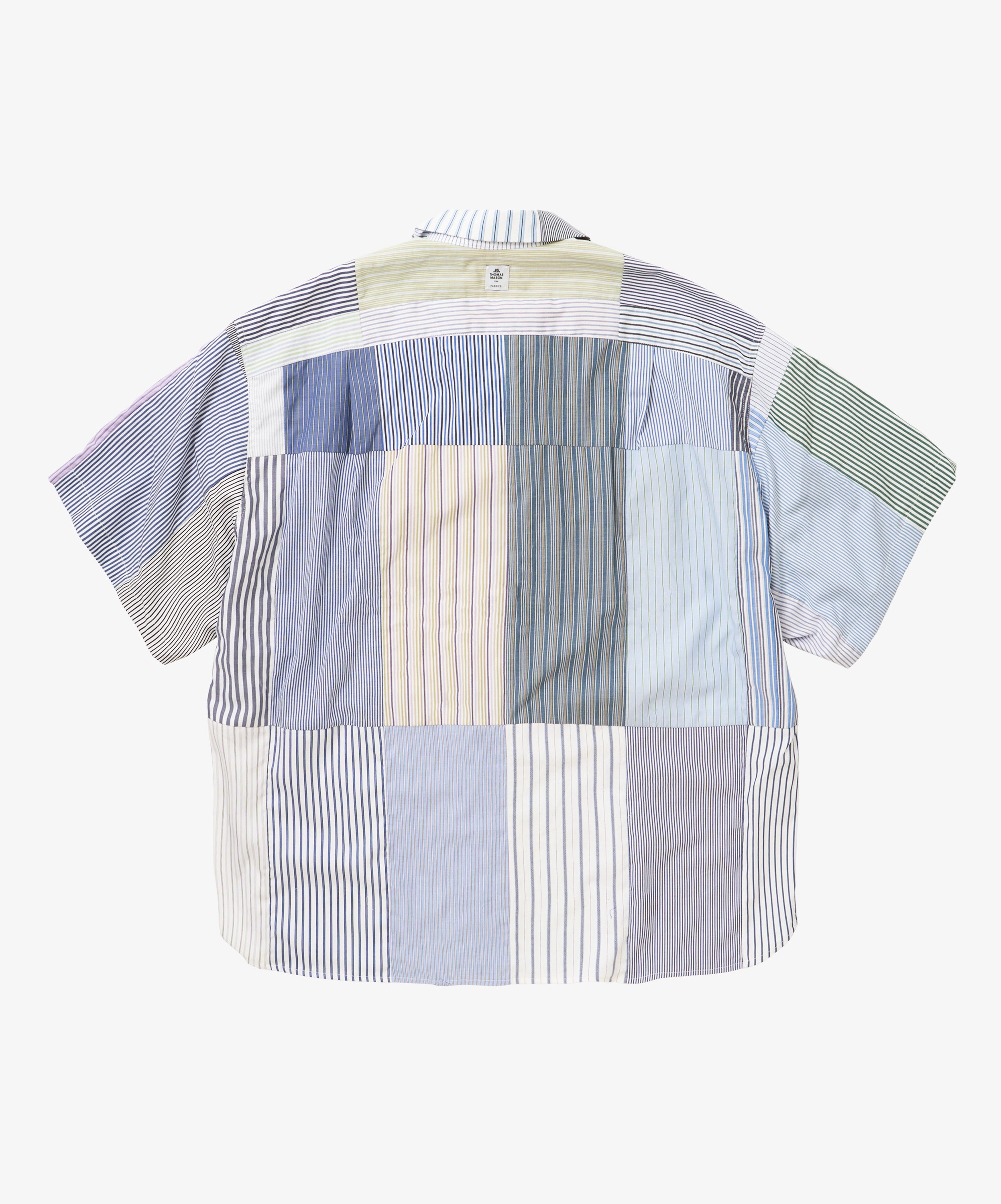 overshirt short sleeve stripe eleven