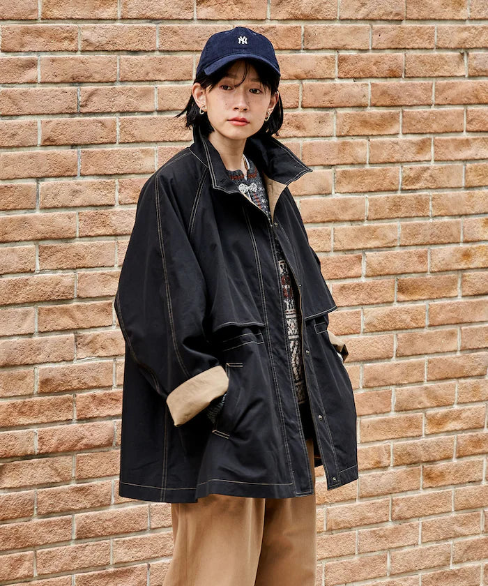 Multiway Boa Vest Coat