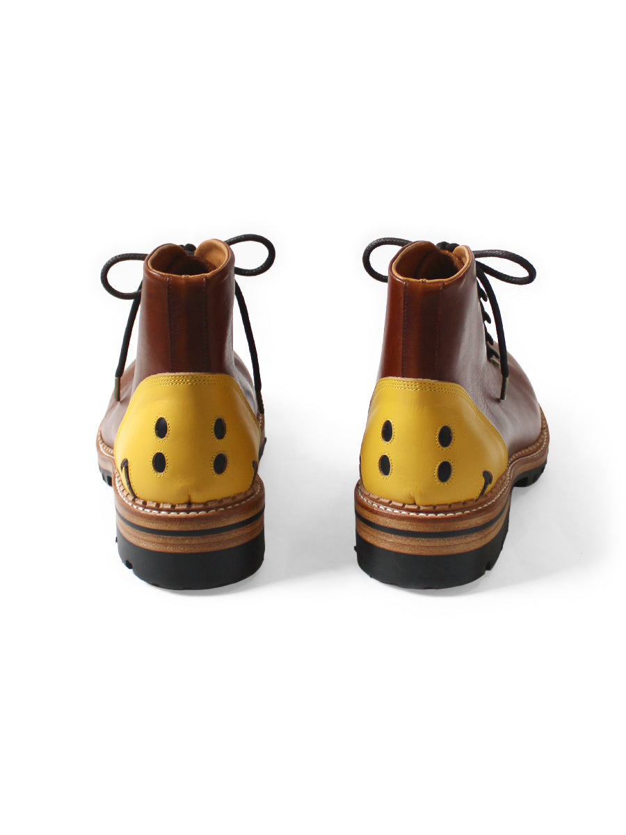 Leather HAPPY HEEL Mountain Boots
