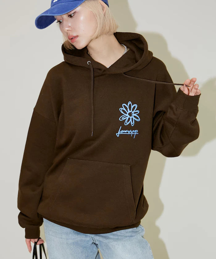 LOVE POP STUDIO FLOWER GRAPHIC HOODIE【Limited Edition】