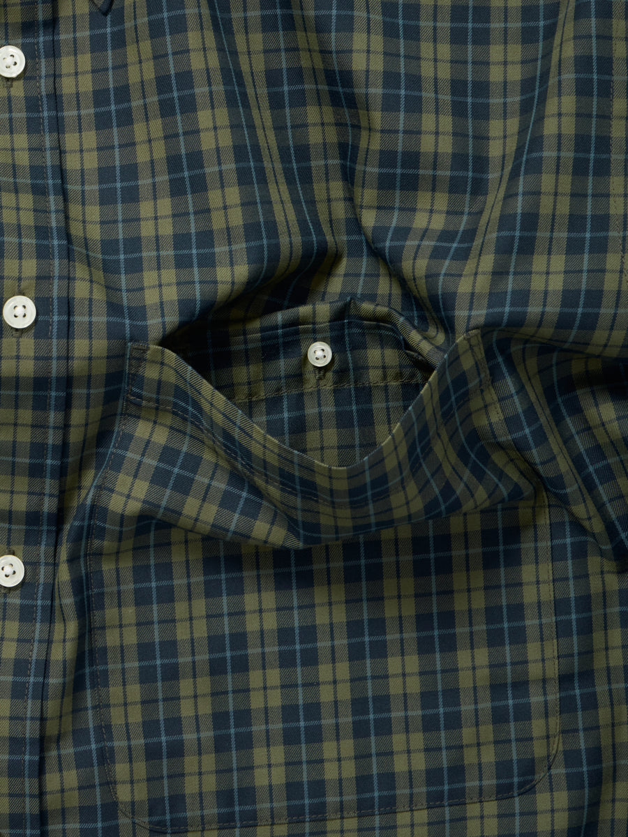 W's TECH BUTTON DOWN SHIRT L/S PLAIDS