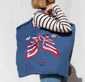 SAN.SCARF(Large Scarf) LARGE #32 NAVY-333102
