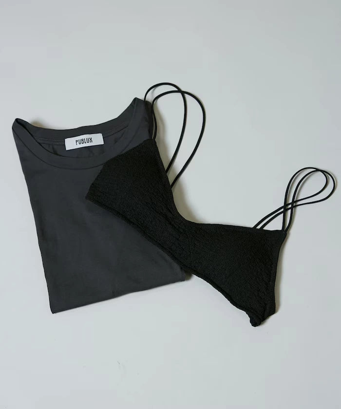 <Set Item> Chibi Bra Set T-Shirt Limited Release