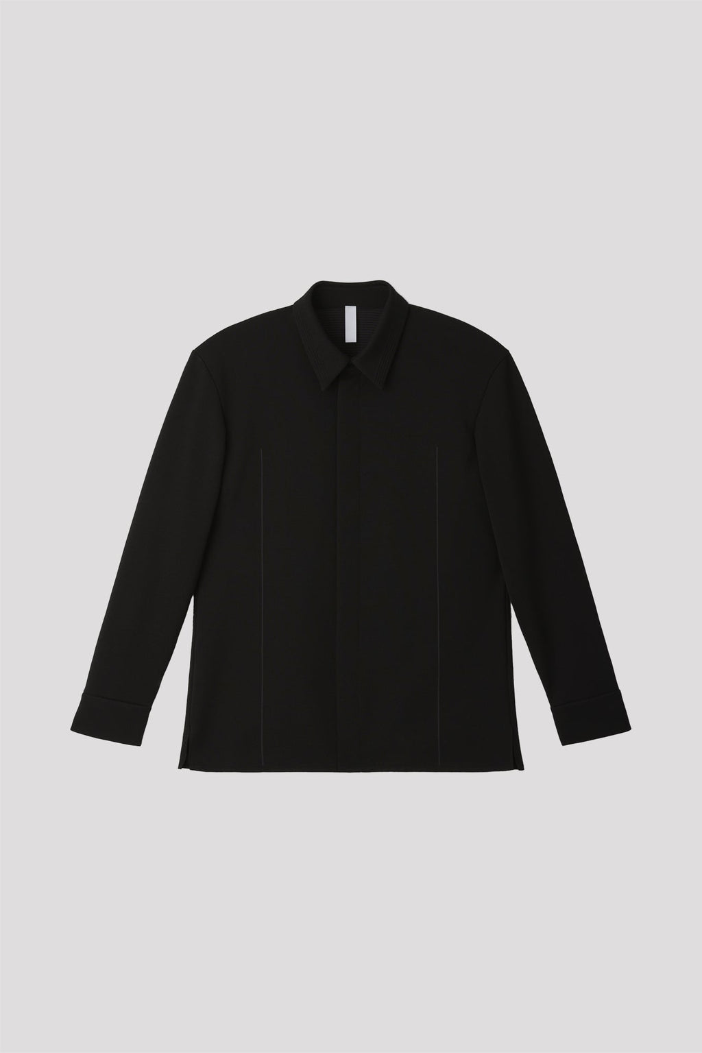 AC MILAN RIB COVERED PLACKET SHIRT