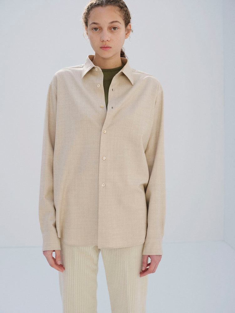 SUPER LIGHT WOOL SHIRT