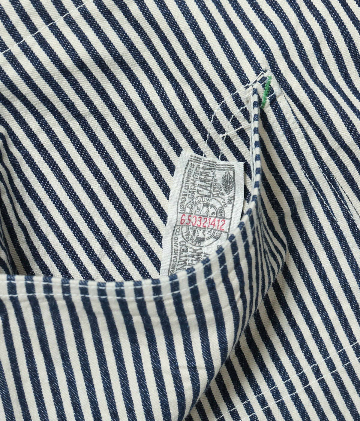 11oz. Hickory Stripe Work Coat