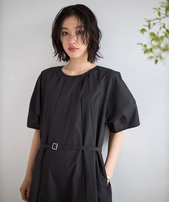 Balloon Sleeve 2WAY Dress / 5 Minute Sleeve