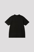 GARTER MOCKNECK SHORT SLEEVE TEE SHIRT
