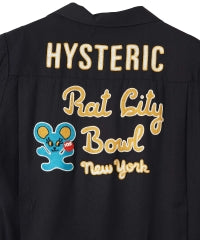 RAT CITY BOWL Embroidered Bowling Shirt