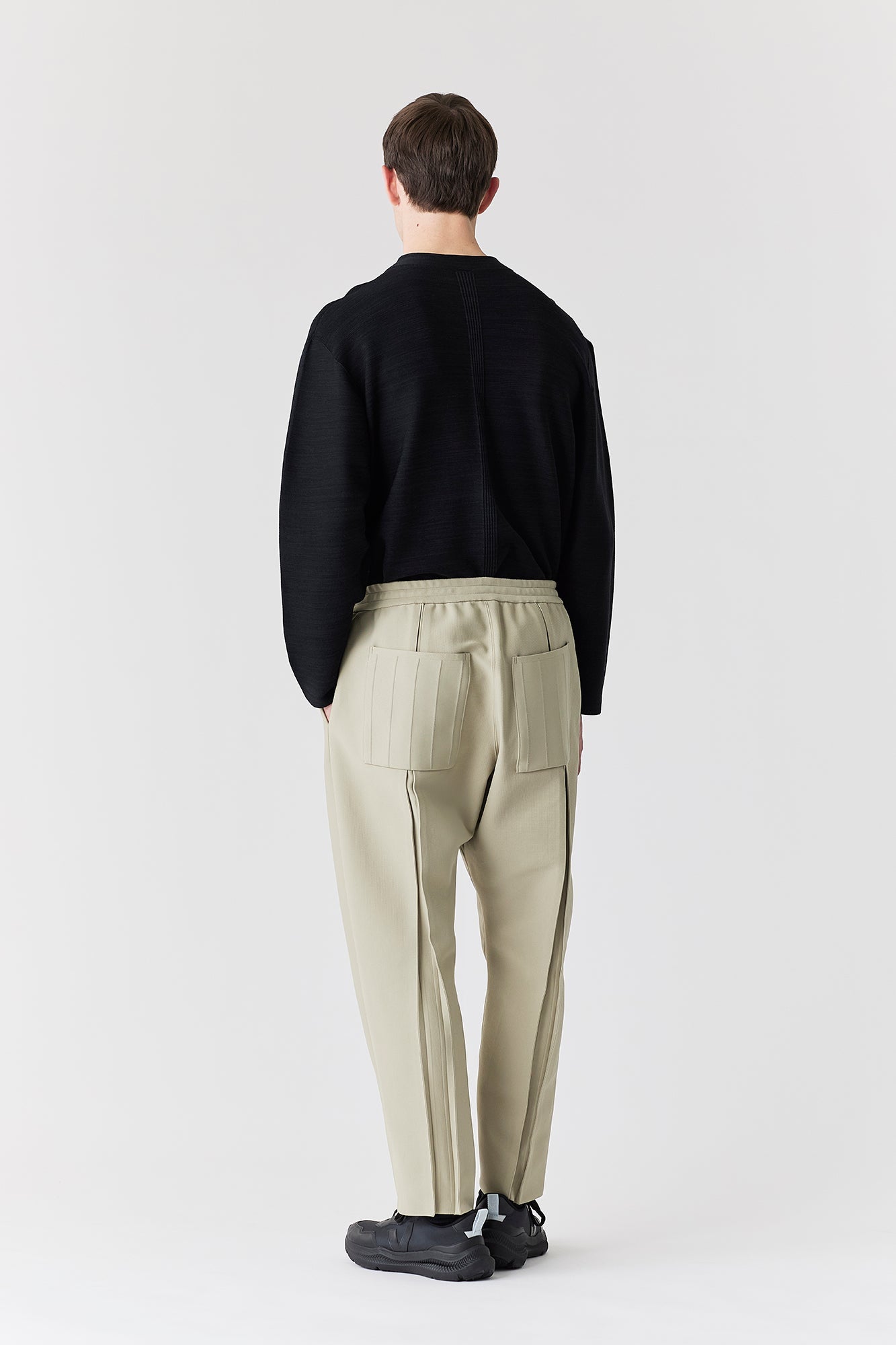 WEDGED TAPERED PANTS