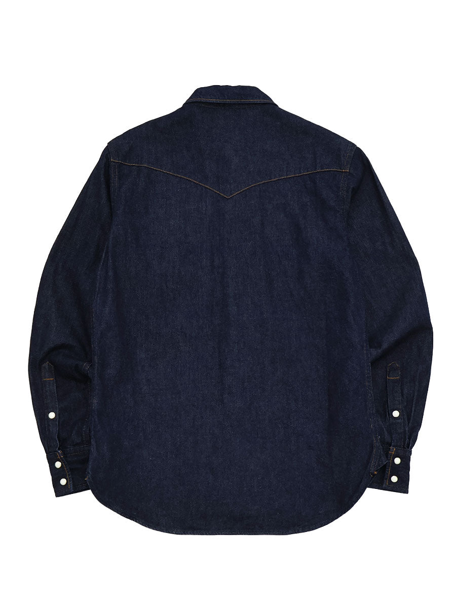 8oz Denim Western Shirt