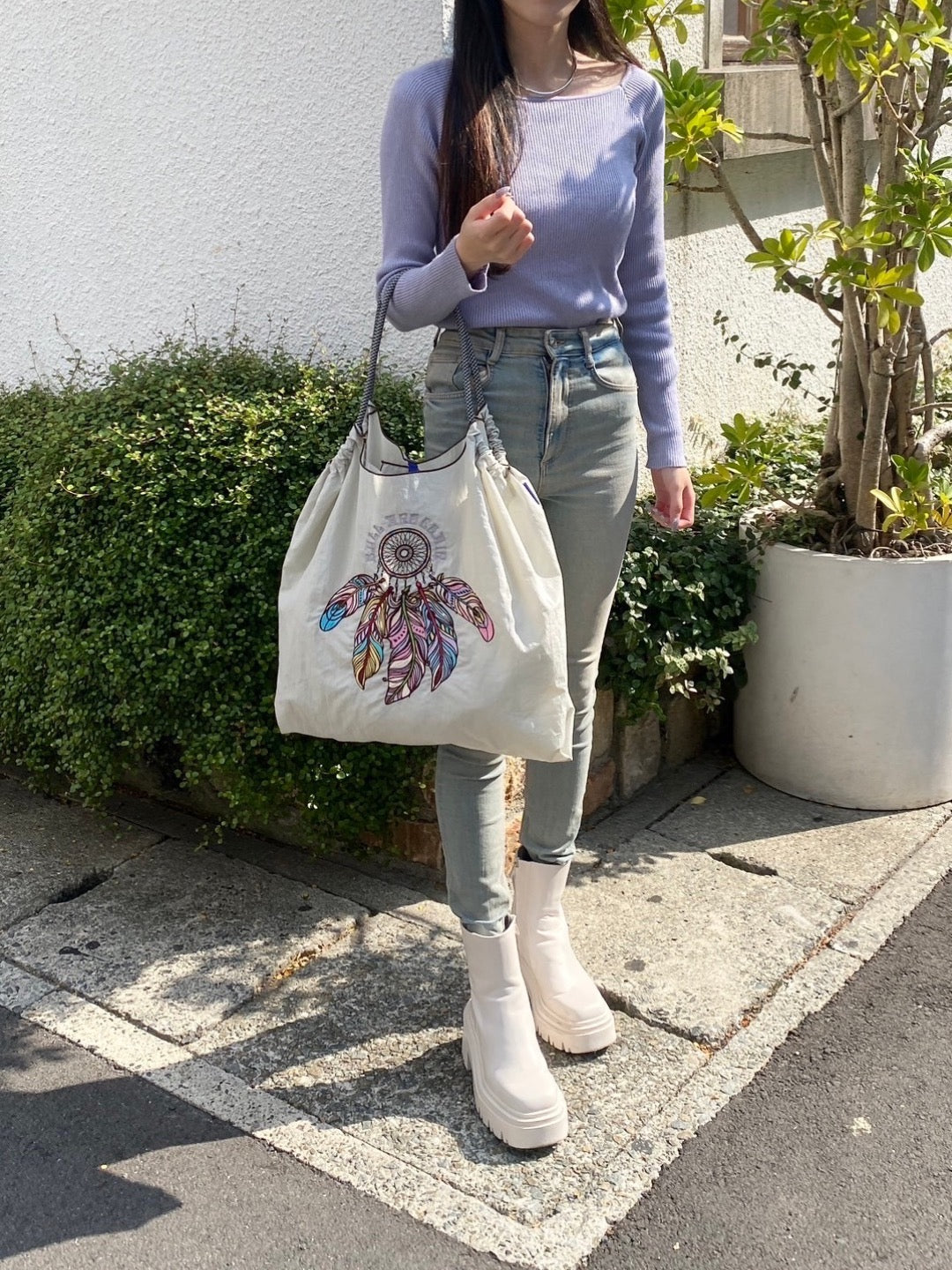 D.CATCHER (Dream Catcher) LARGE #27 L/GRAY-301127
