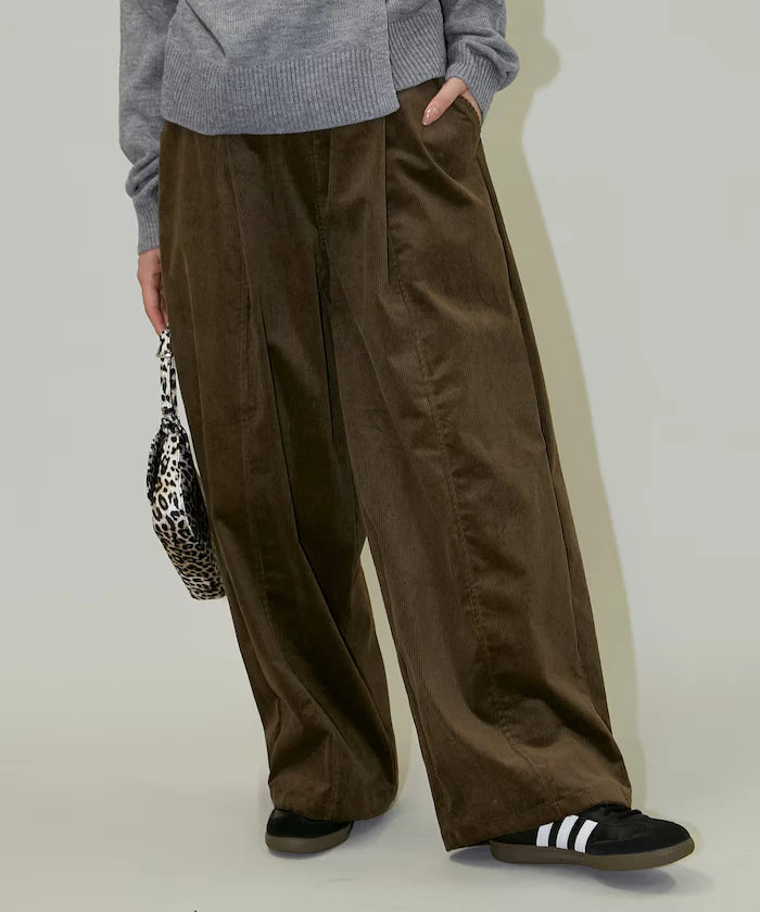 Wide Corduroy Easy Pants [Limited Edition]