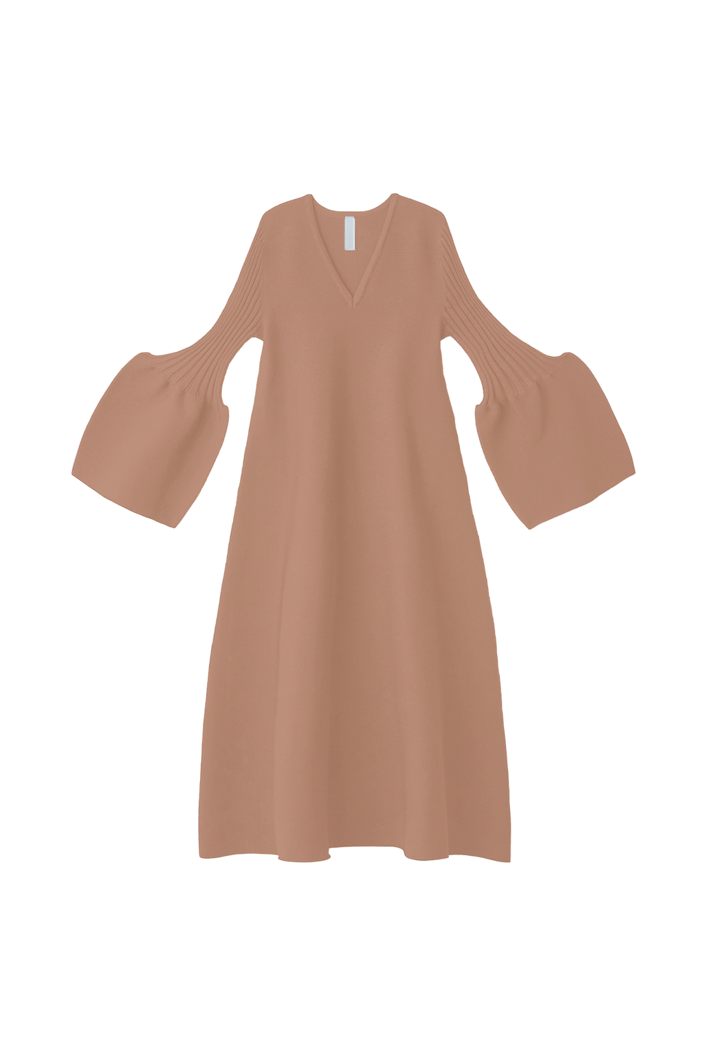 POTTERY LONG BELL SLEEVE FLARE DRESS