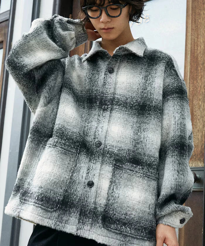 Shaggy Over Check Jacket [Limited Edition]