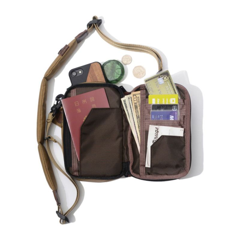 CORDURA DOBBY 305D WALLET SHOULDER/BLACK
