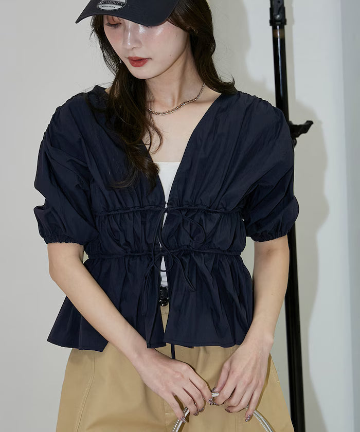 2WAY Shirring Blouse Limited Edition