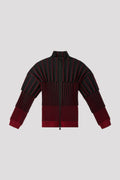 ACCORDION STAND-UP COLLAR BLOUSON