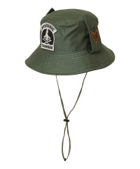 Woman On Skull Patch Bucket Hat