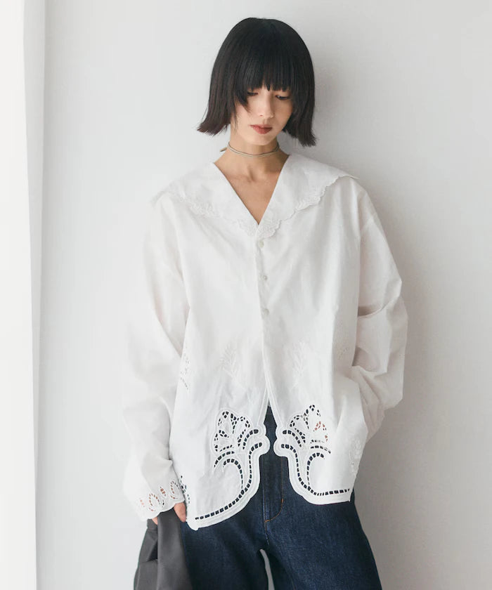 Cutwork Embroidery Blouse
