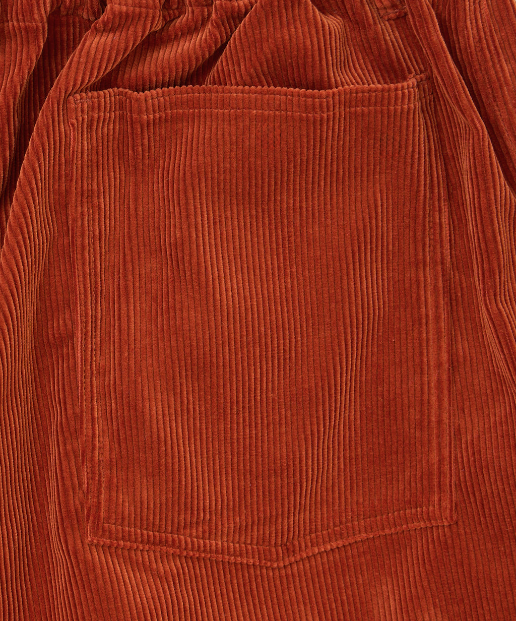 circular pants corduroy orange