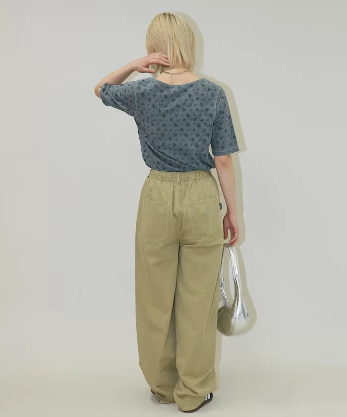 LOVE POP STUDIO Tuck Curve Pants Limited Edition