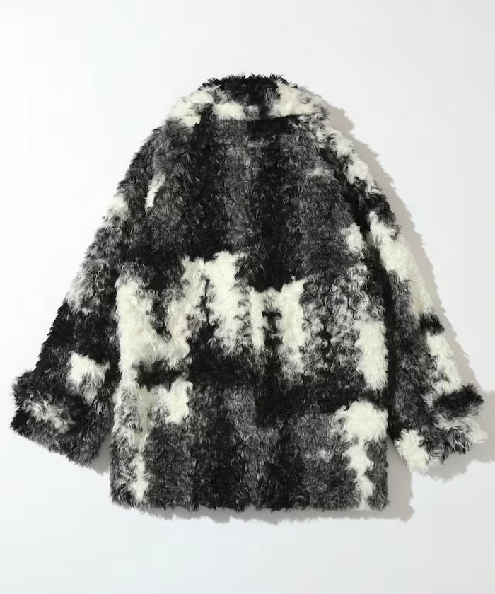 Fake Fur Mid-Length Coat / Fur Coat