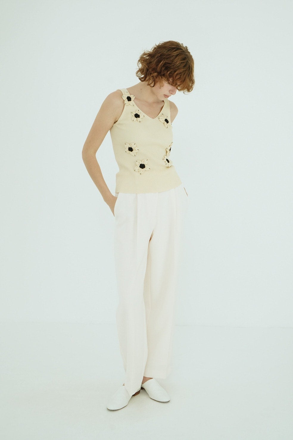 2WAY TUCK STRAIGHT PANTS