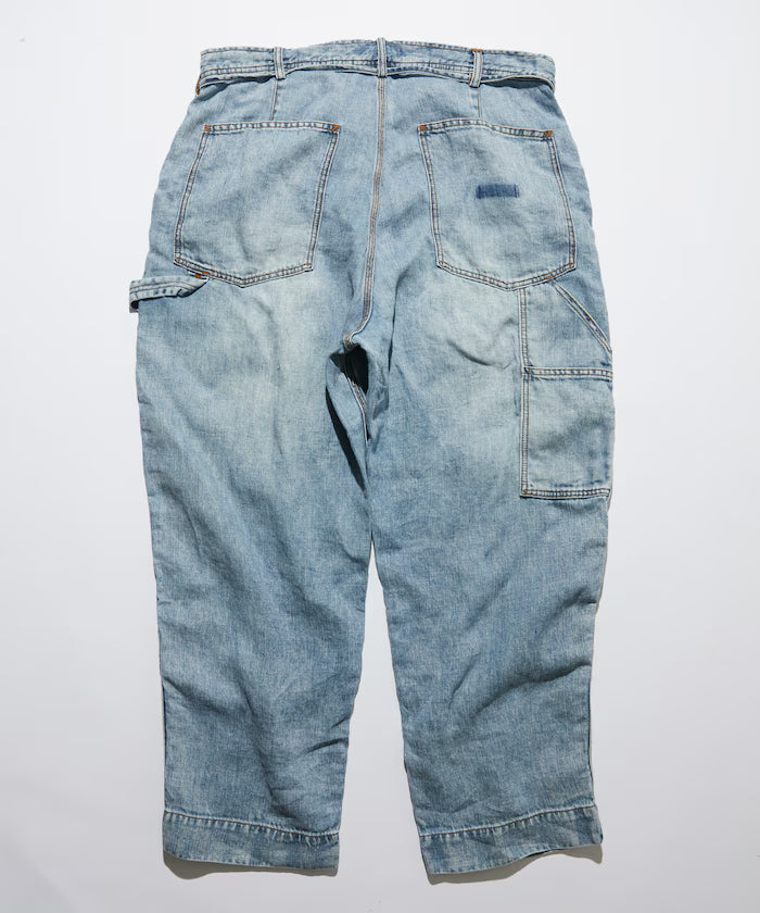 Linen Denim Painter Pant