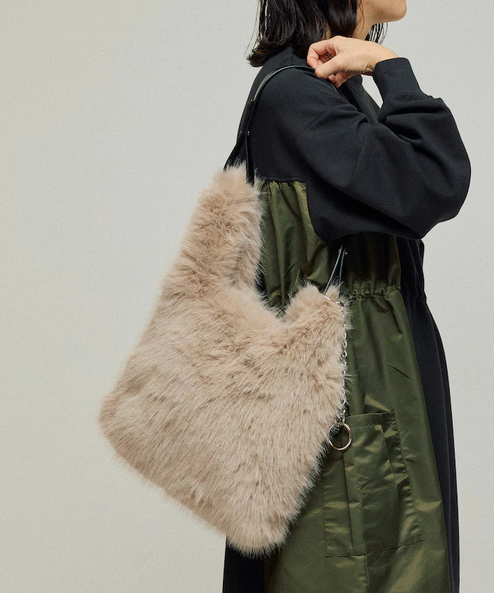 Multiway Fake Fur Tote