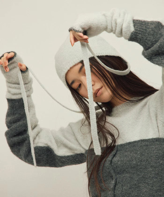 Alpaca Blend Multiway Knit Beanie