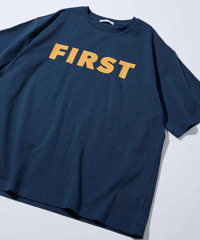 6 Ounce Front Logo Print Crew Neck T-Shirt / Print T-Shirt PR FIRST