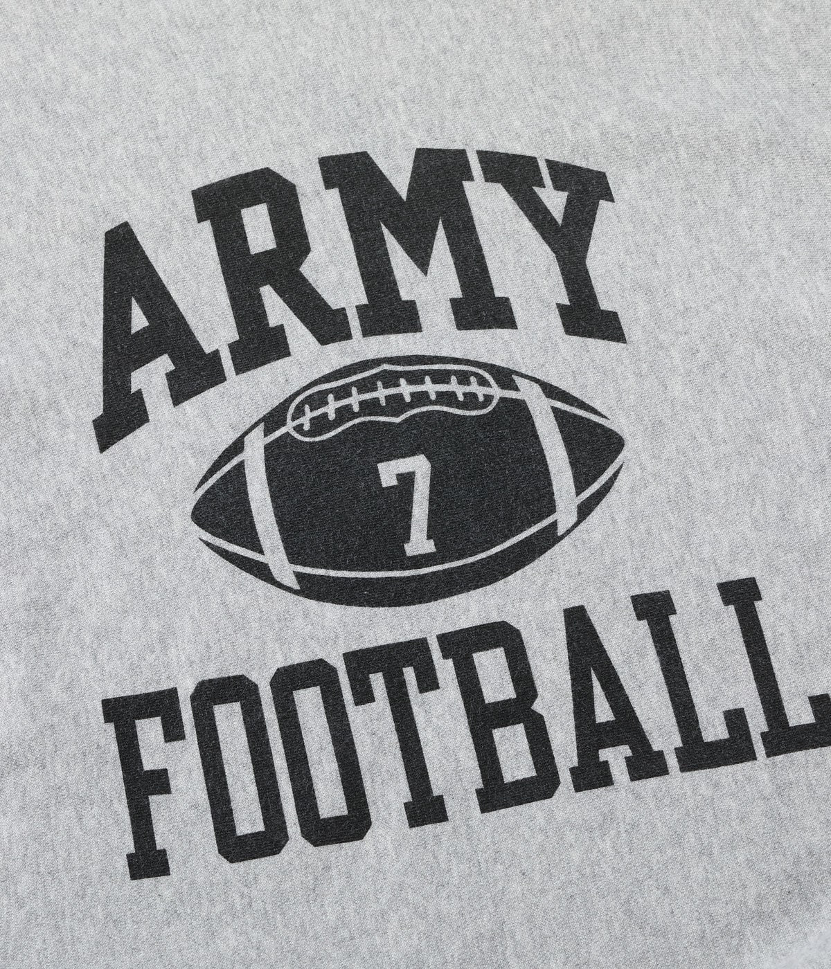 HORIZONTAL KNITTING SWEAT SHIRT ���ARMY FOOTBALL���