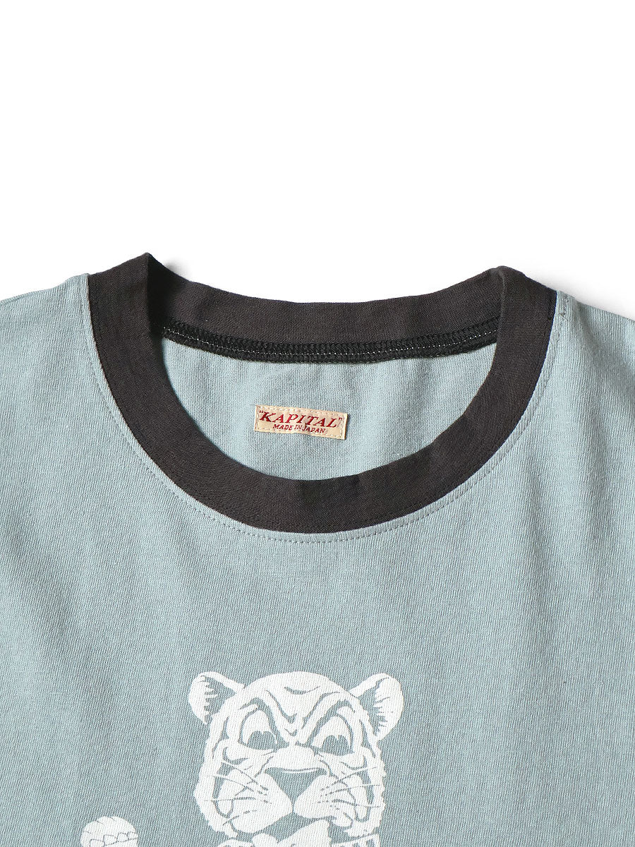 20/- Jersey Ringer T (`T` TIGERpt)