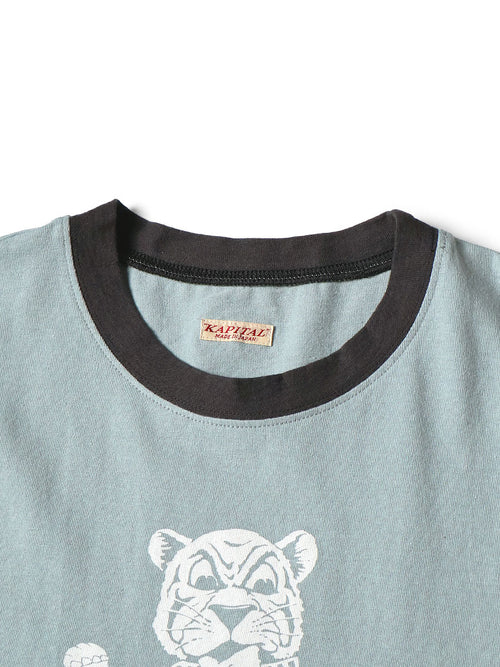 20/- Jersey Ringer T (`T` TIGERpt)