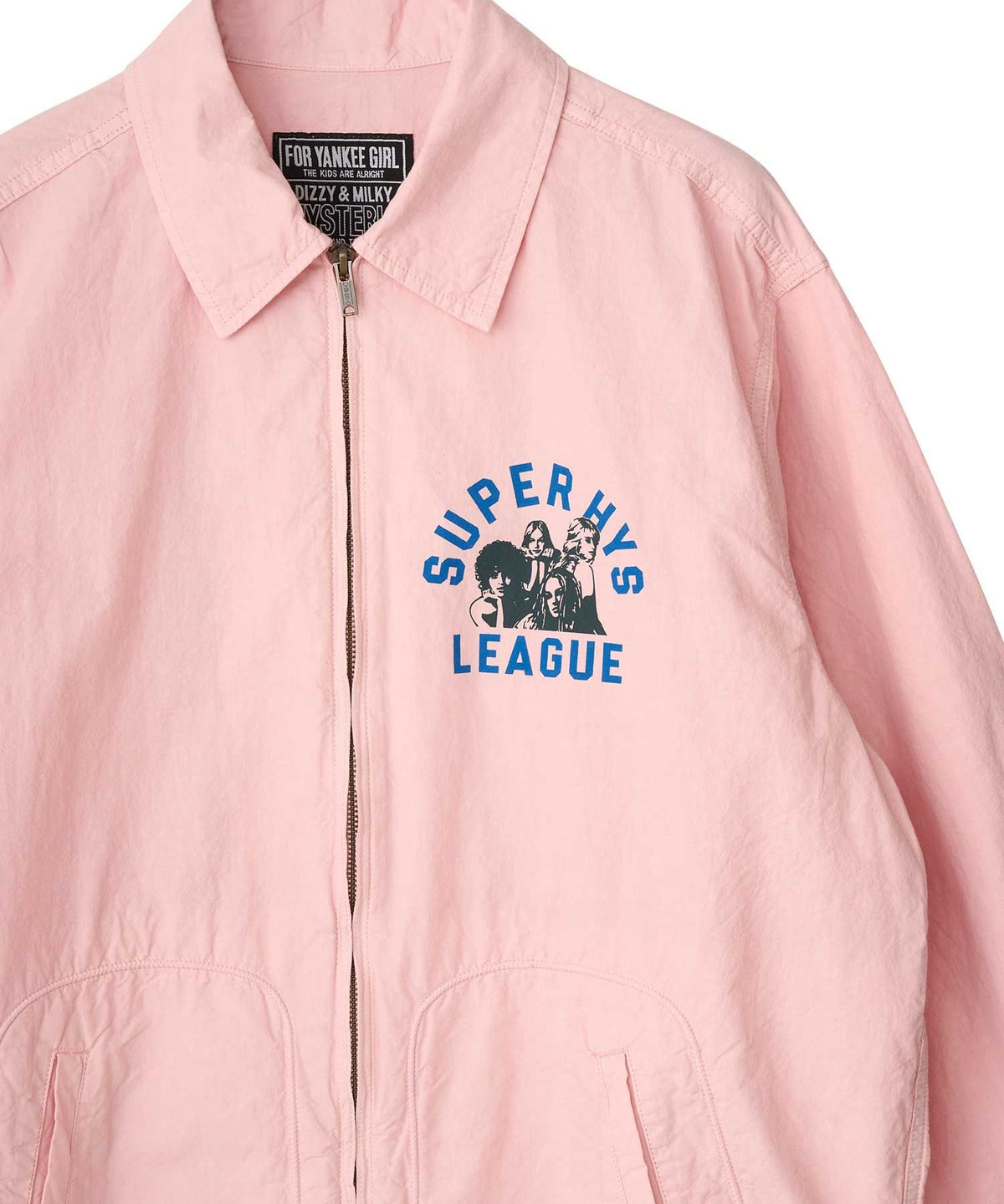 SUPER HYS LEAGUE Zip-Up Blouson