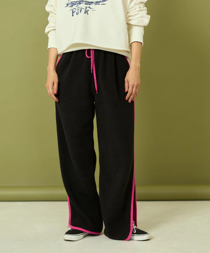 Side Zipper Fleece Pants