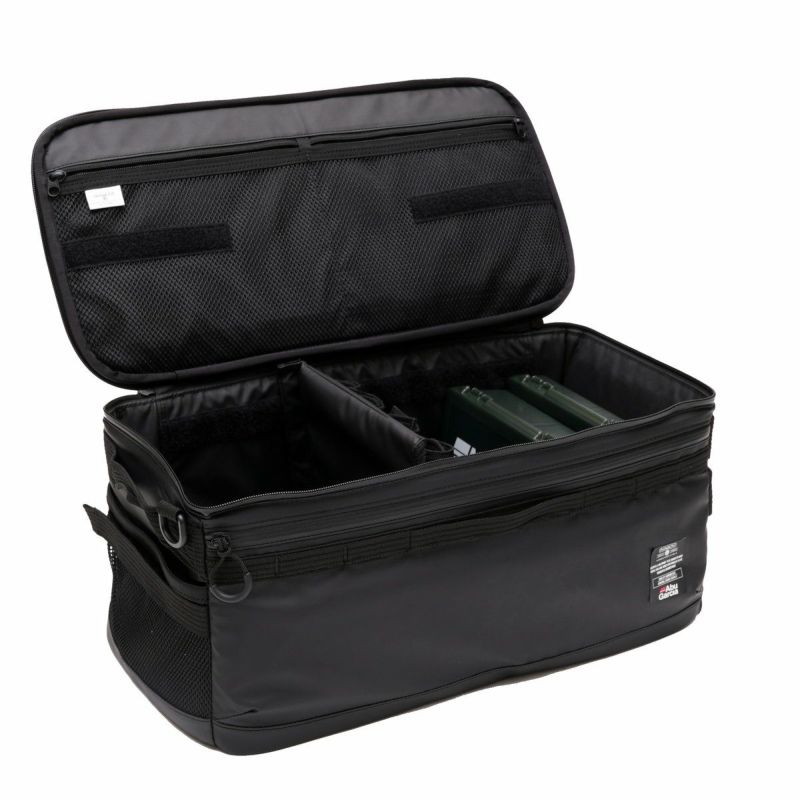 ABGARCIA × AS2OV NYLON POLYCARBONATE CONTAINER BOX Msize/KHAKI