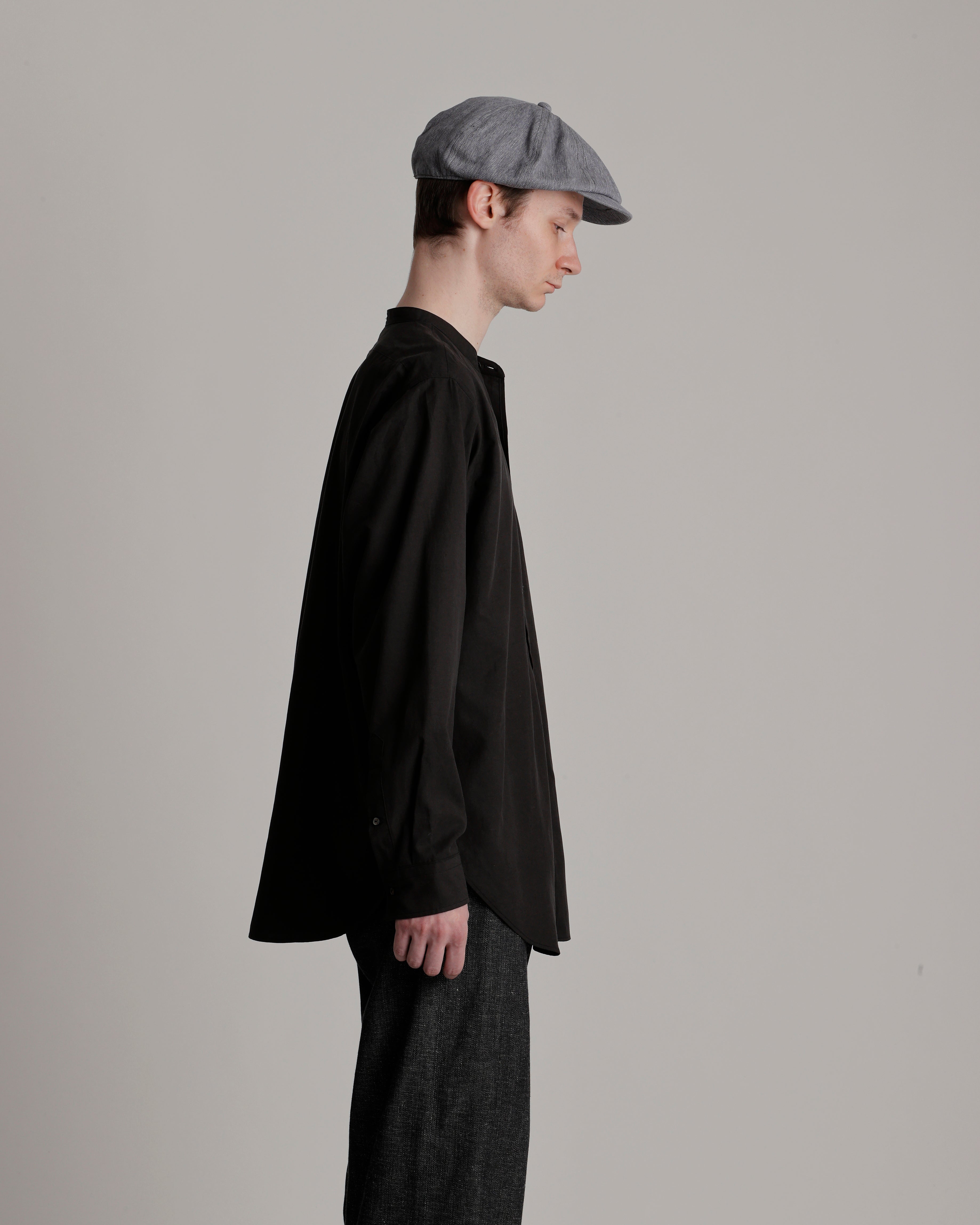 LOT.104 BAND COLLAR SHIRT