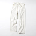 GL42473A / RECYCLED WASTE SUVIN COTTON YARN 11.5oz. DENIM 5POCKET STRAIGHT PANTS