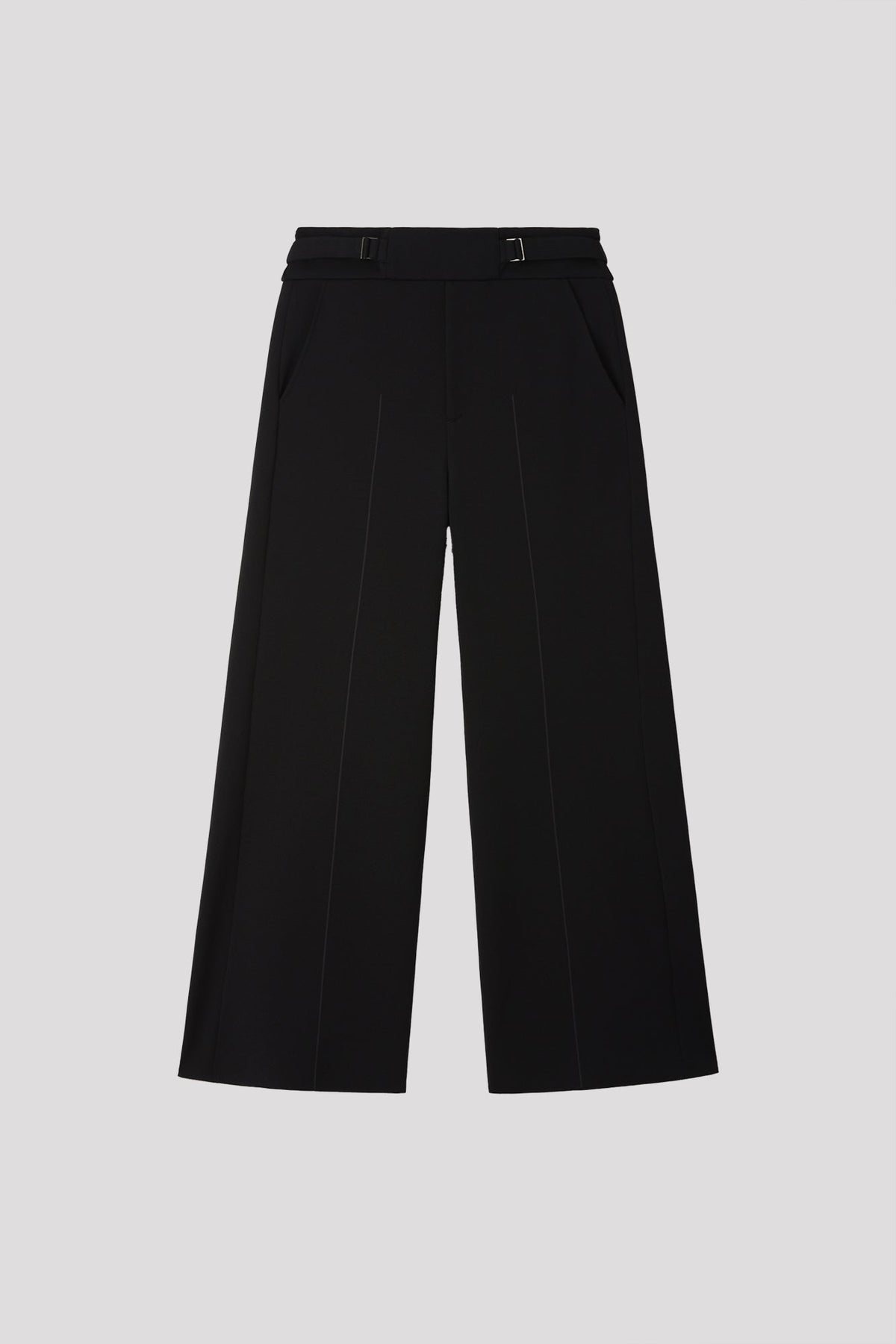 AC MILAN RIB WIDE STRAIGHT PANTS