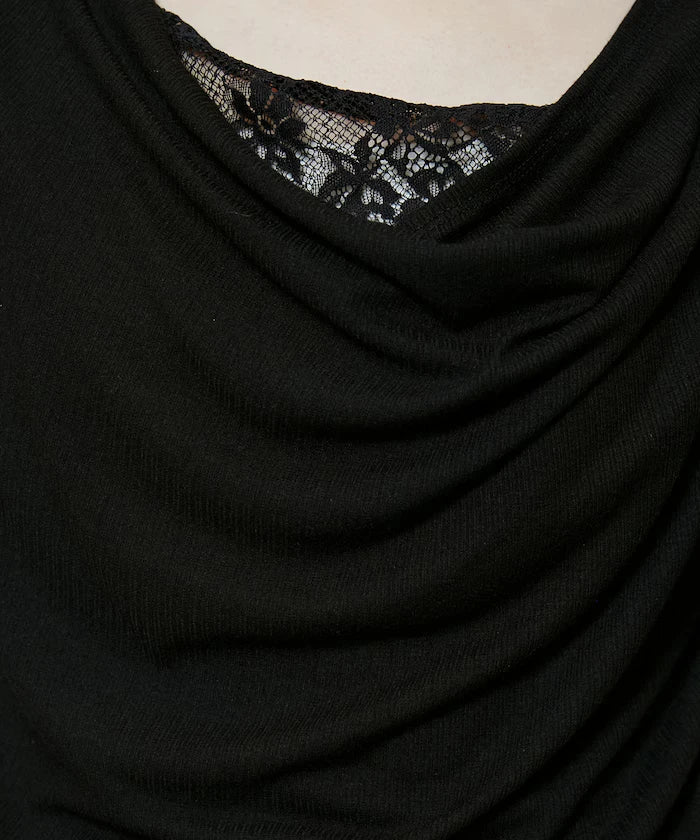 Race Layered Tereko Draped T-Shirt Limited Edition