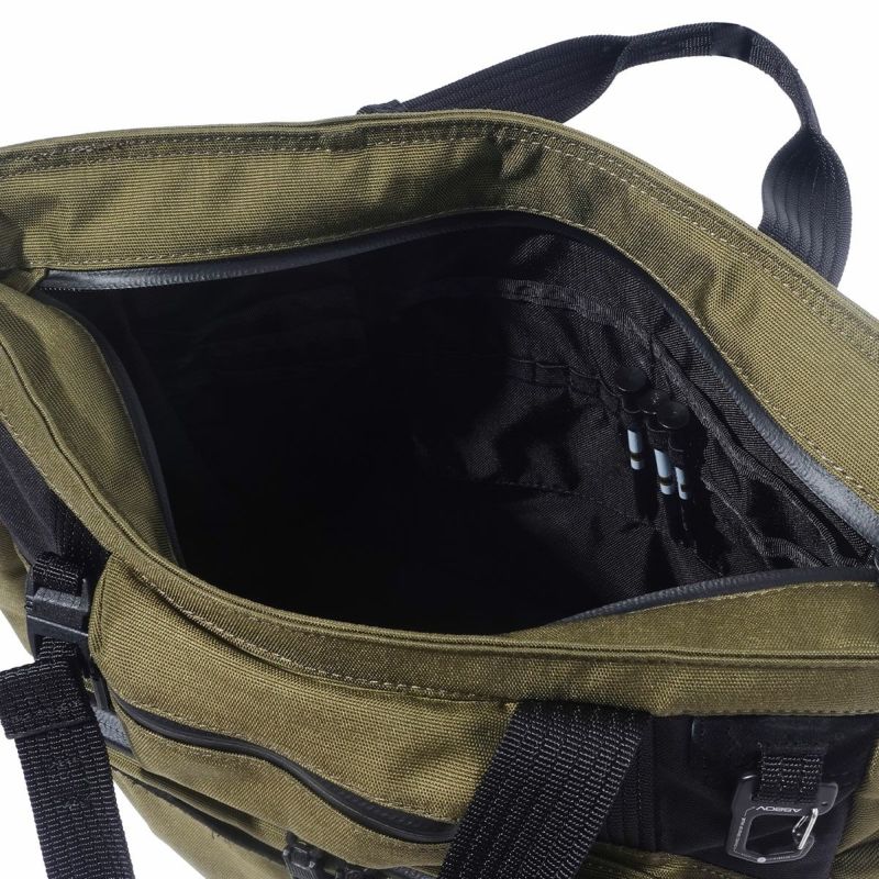 CORDURA FINE TEX TOTE BAG GOLFSERIES / BLACK