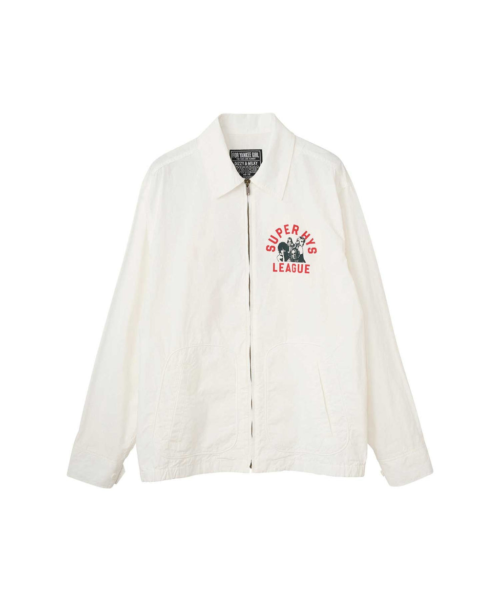 SUPER HYS LEAGUE Zip-Up Blouson