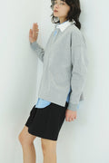 DEEP NECK WIDE RUGBY SHIRTS